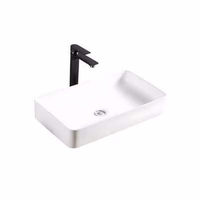 REA-U4800 - Umývadlo na dosku DENIS 35x61,5 cm keramika/lesklá biela REA-U4800