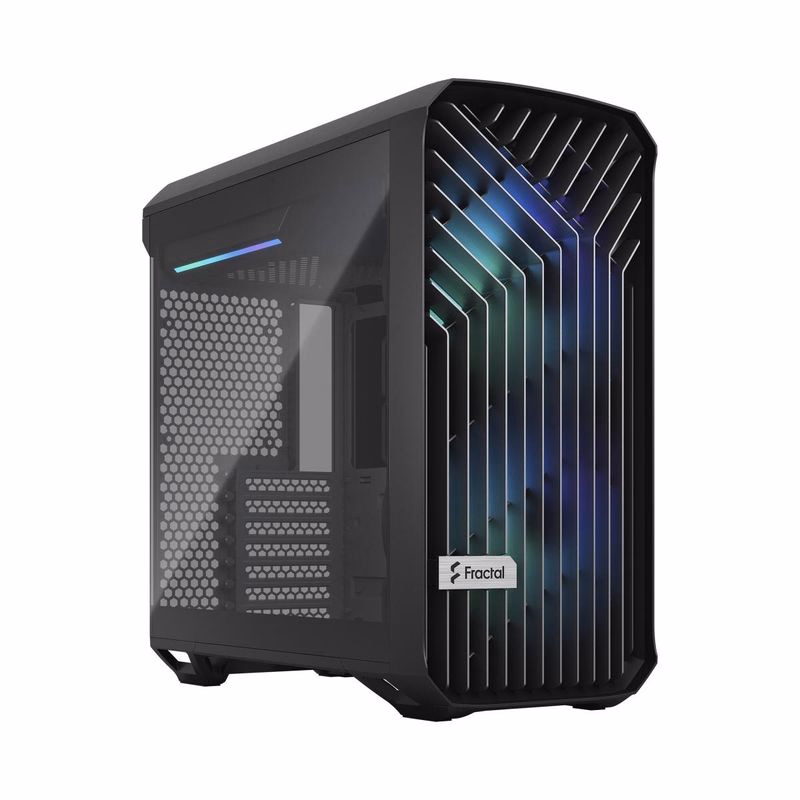 Fractal Design Torrent Compact RGB Black TG Light/Midi Tower/Transpar./Čierna