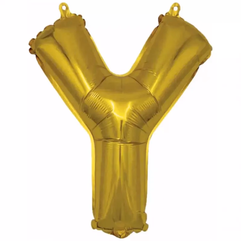 Fóliový balón písmeno Y My Party 30cm