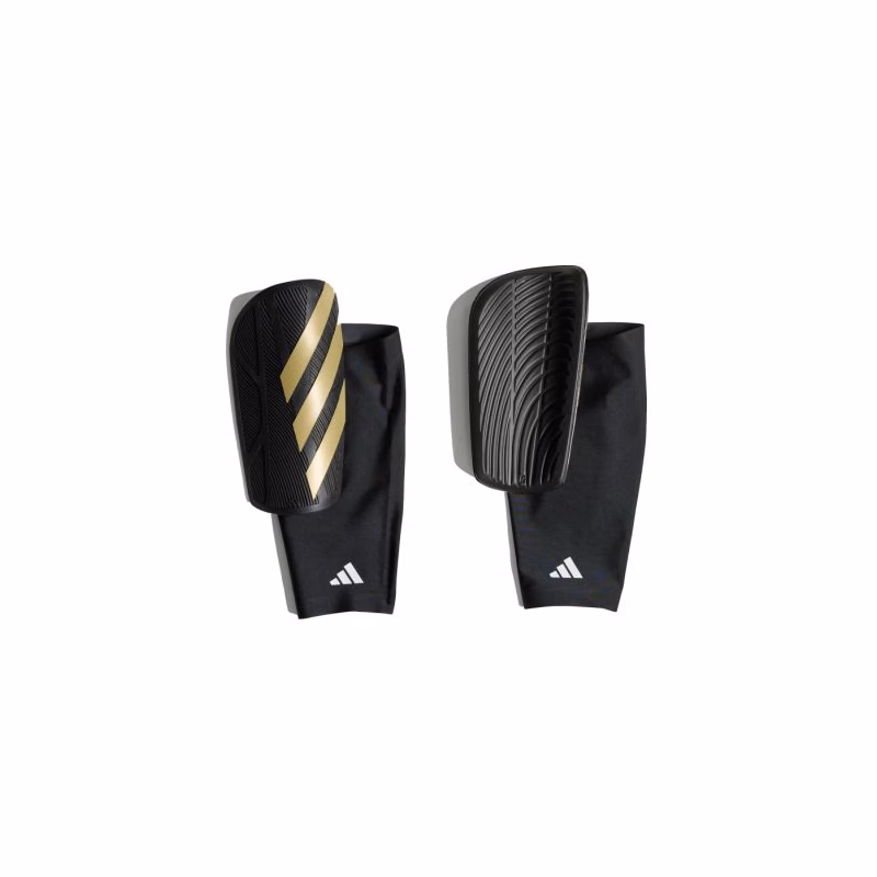 Futbalový chránič ADIDAS TIRO SG COM BLACK GOLDMT WHITE
