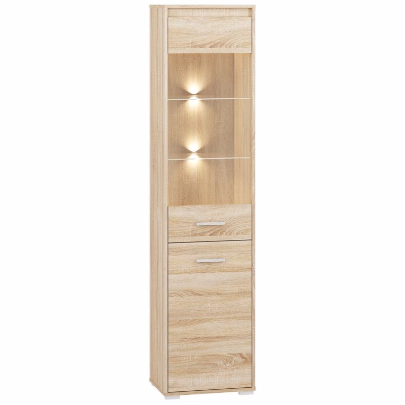 ArtMLM Vitrína JOE 05 s LED osvetlením