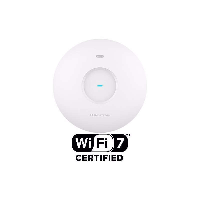 Grandstream GWN7670 AP, Wi-Fi 7, 802.11be, 2x2:2 MIMO s MLO, 4KQAM, MRU, 2x 2,5G Ethernet WAN/LAN