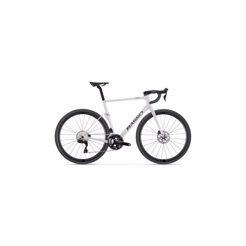 Cestný bicykel BASSO Venta R, Shimano 105 DI2, Microtech RE38, pearl white