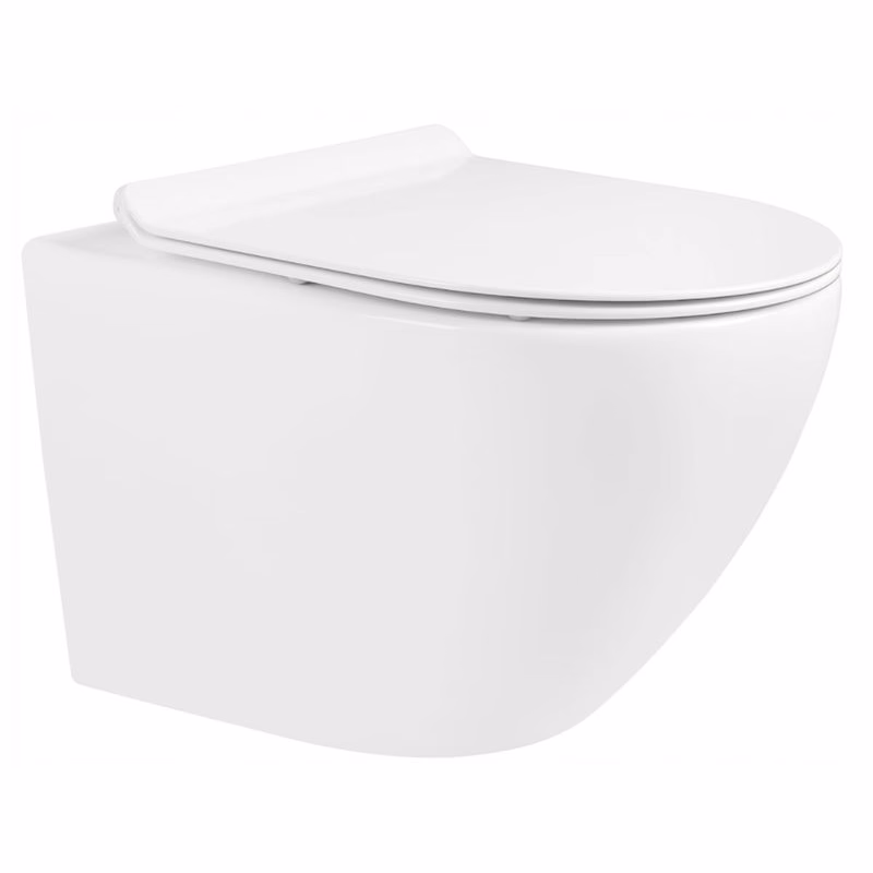 MEXEN/S - Lena Závesná WC misa vrátane sedátka s slow-slim, duroplast, biela 30220100