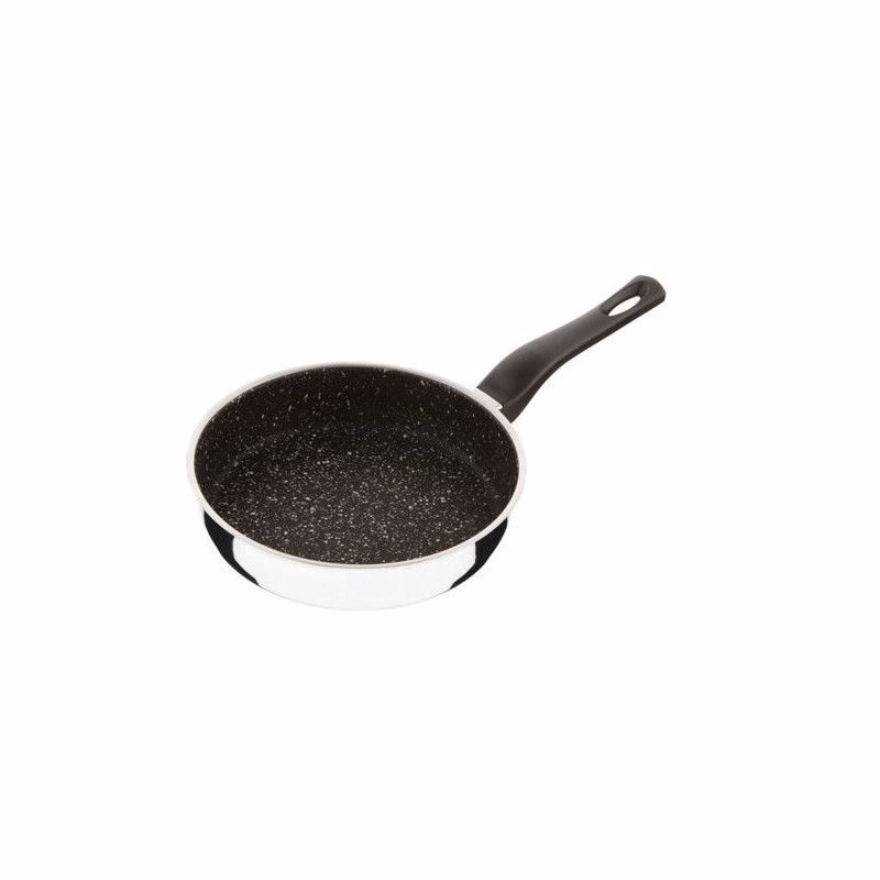 Kolimax Panvica s nepriľnavým povrchom čierny GRANITEC s rukoväťou  priemer 22 cm, objem 1.5 l