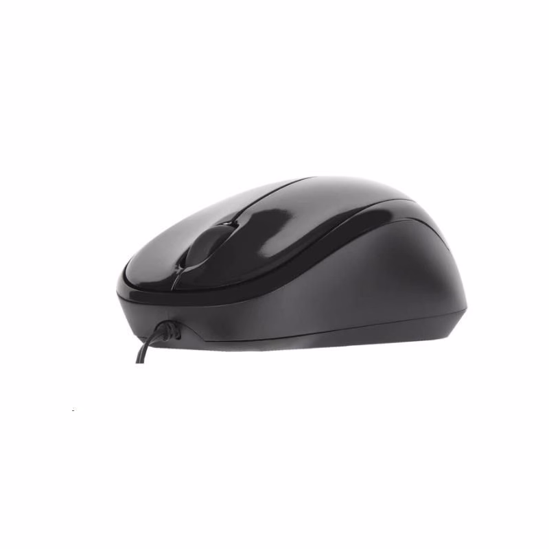Targus Compact Blue Trace Retractable Wired Mouse Black