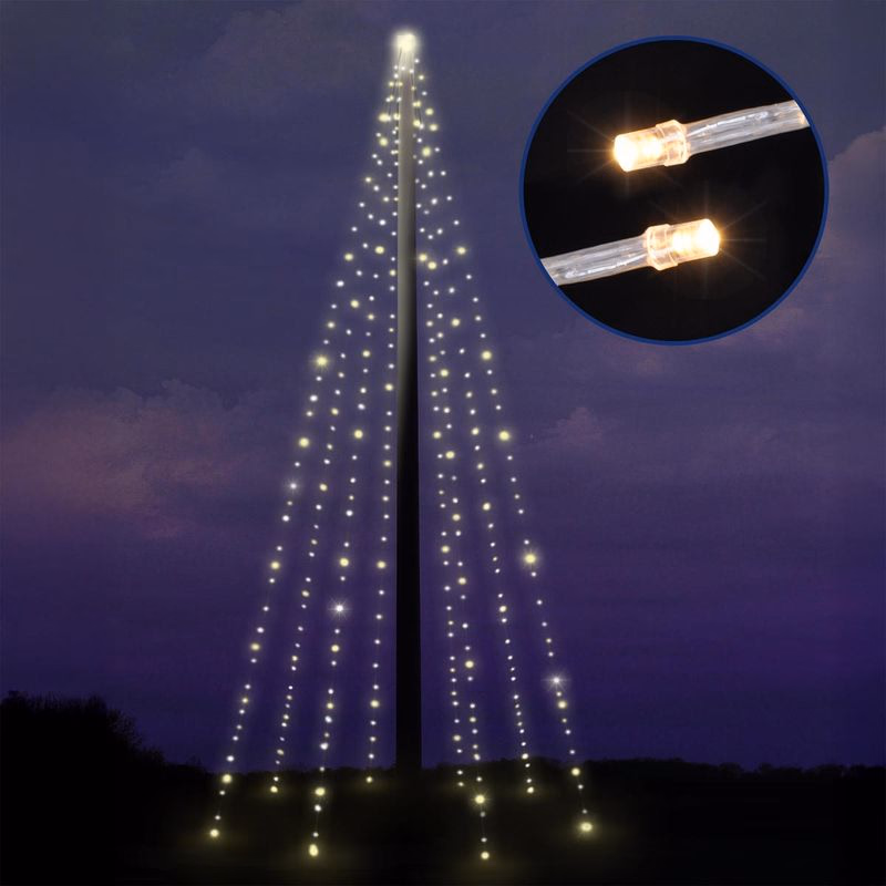 Svetelná reťaz, 400 LED diód