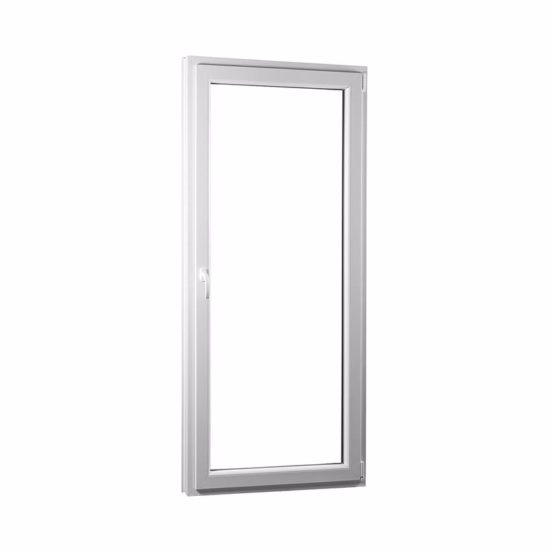 Jednokrídlové plastové balkónové dvere REHAU Smartline+, pravé - SKLADOVÉ-OKNÁ.sk - 850 x 2080