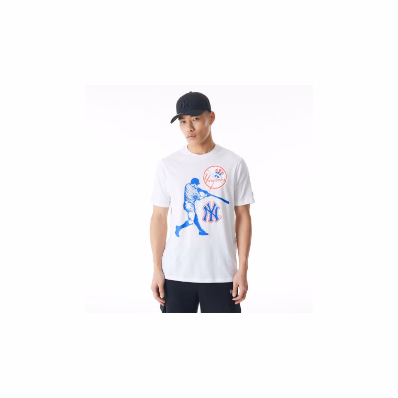 Tričko s krátkym rukávom NEW ERA MLB Player graphic table tee NEYYAN