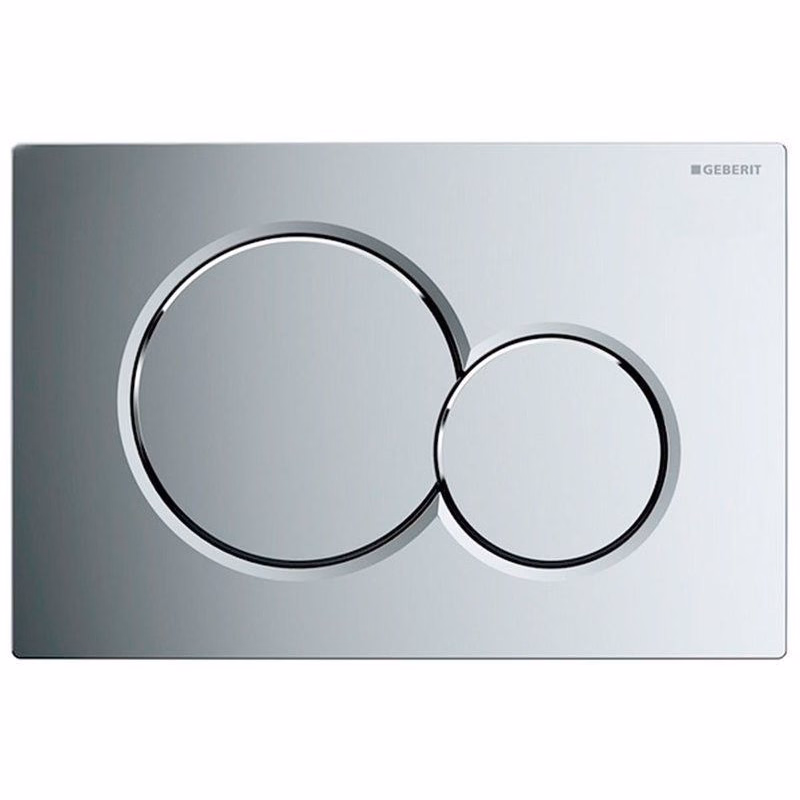 GEBERIT SIGMA01 ovládacie tlačítko, Dual Flush, chróm lesk 115.770.21.5