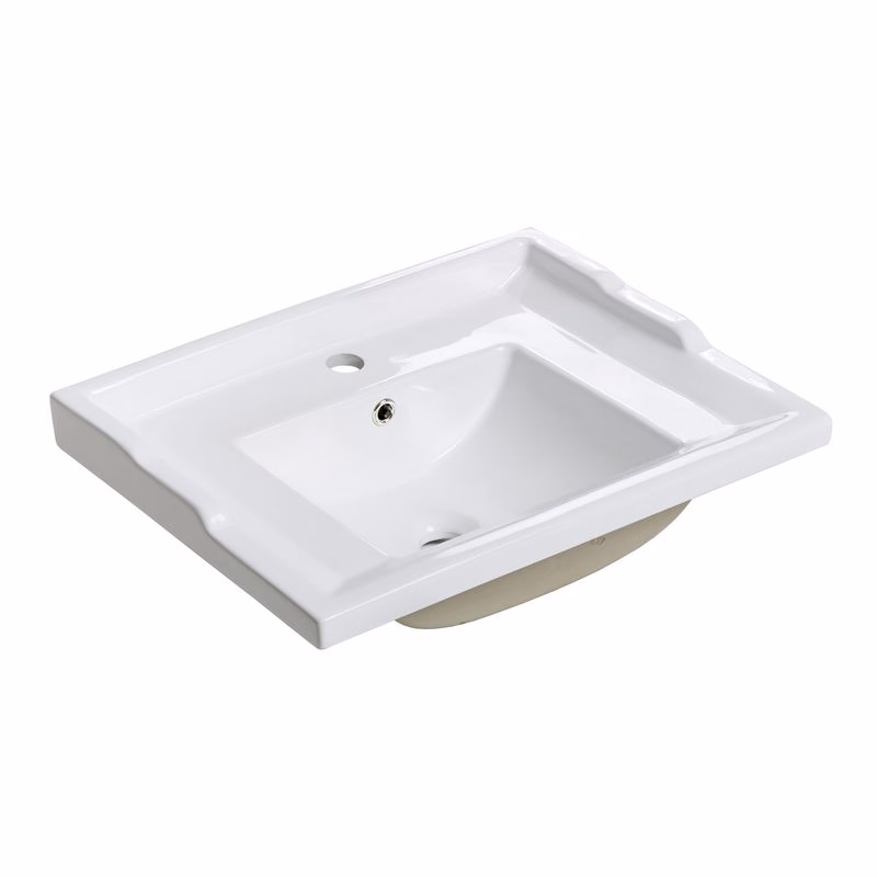 ArtCom Keramické umývadlo CFP F60 Retro | biely lesk 60 cm