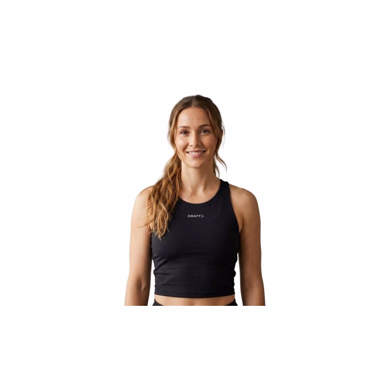 Dámske bežecké tielko CRAFT HYPERVENT CROPPED POCKET SINGLET W