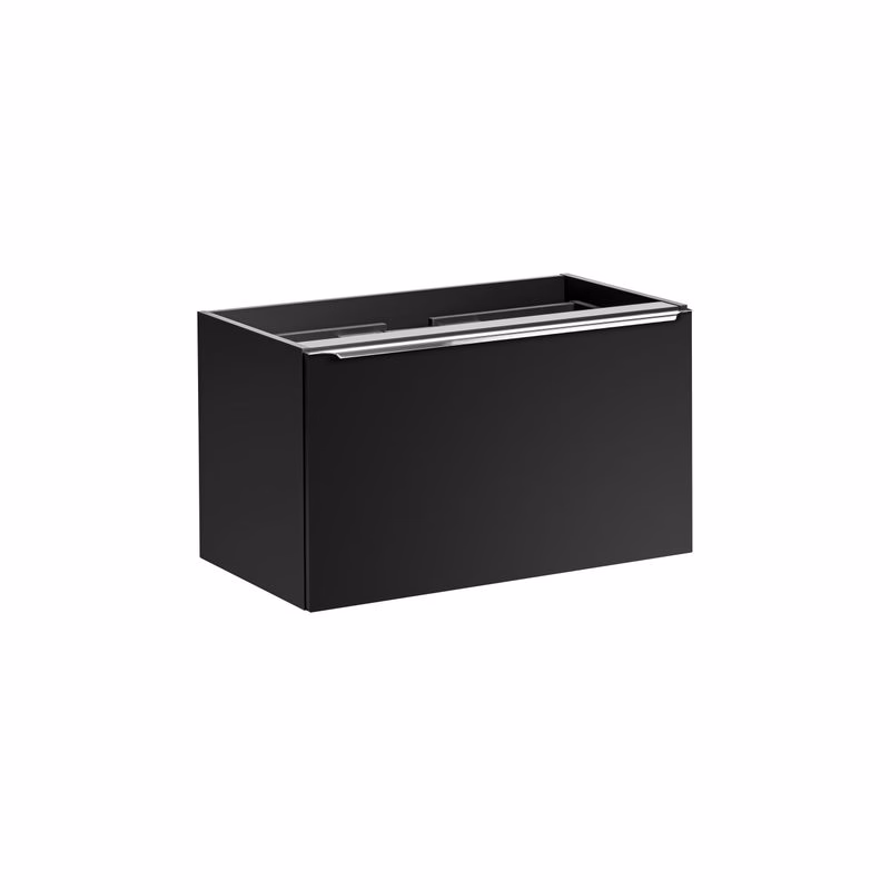 ArtCom Skrinka pod umývadlo SANTA FE Black 82-80 | 80 cm