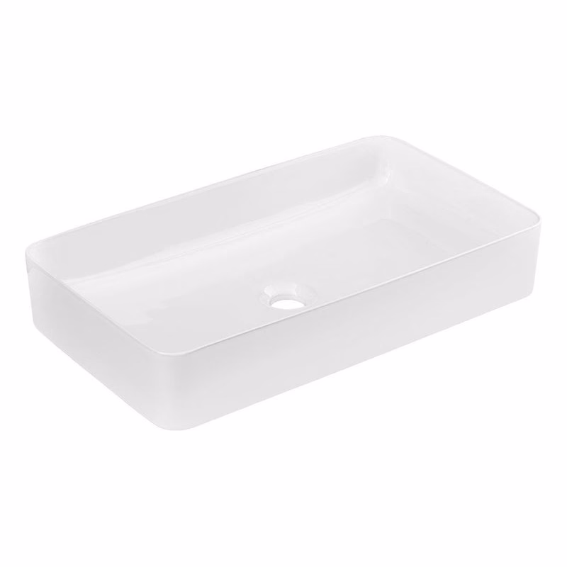 ArtCom Keramické umývadlo UM-6275 SLIM 2 | biely lesk 60 cm