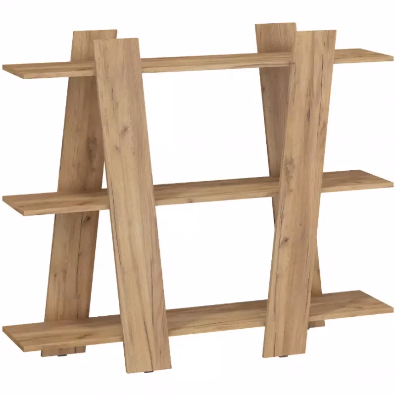 Regál Via 130 Craft Zlatý