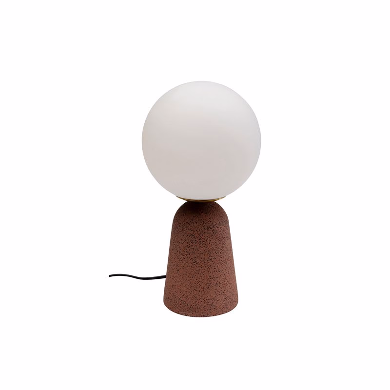 Bollie stolová lampa červená