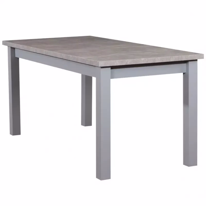Rozkladací stôl ST28 120/160x80cm betón DD