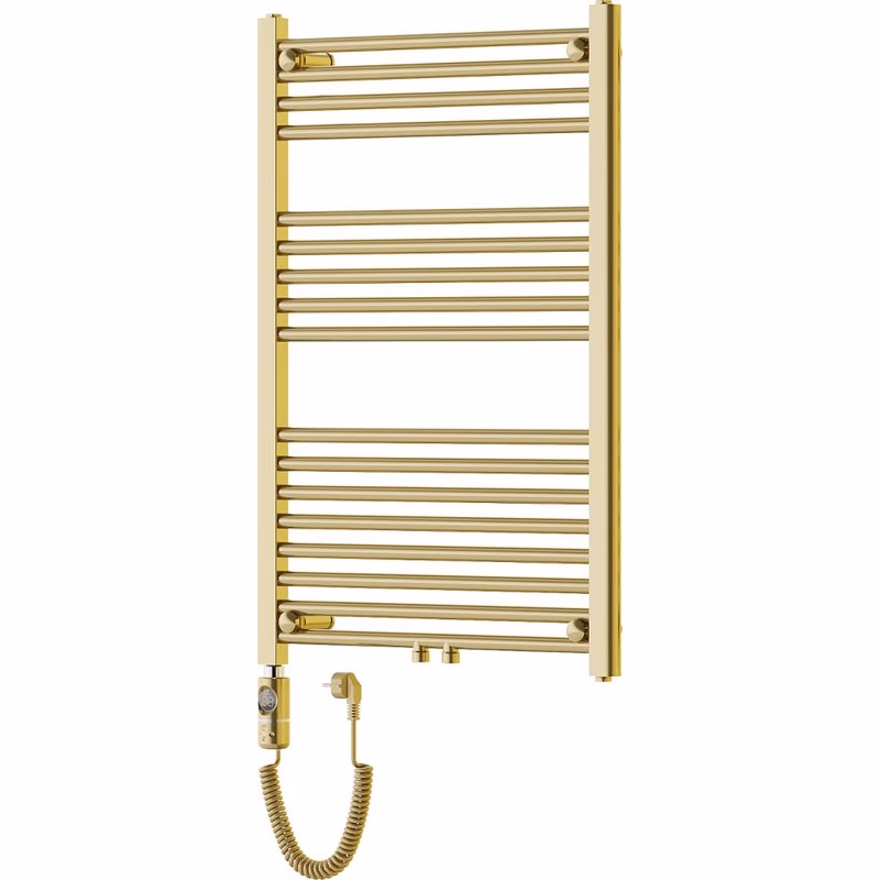 MEXEN/S - Mars radiátor + vykurovacia tyč 900 x 600 mm, 300 W, zlatá W110-0900-600-2300-50