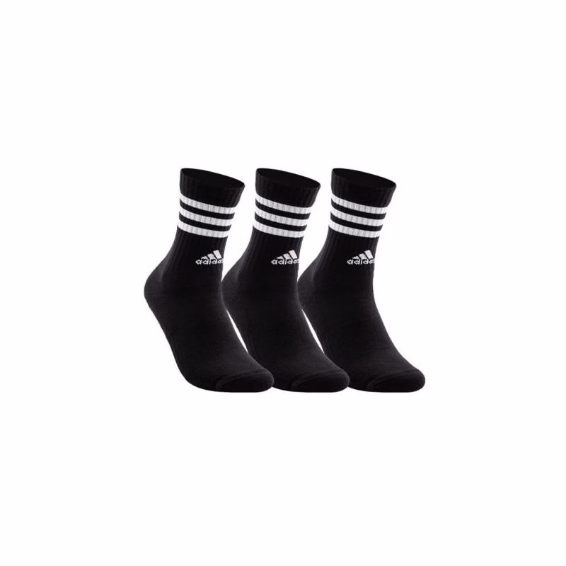Ponožky ADIDAS 3S C SPW CRW 3P BLACK WHITE