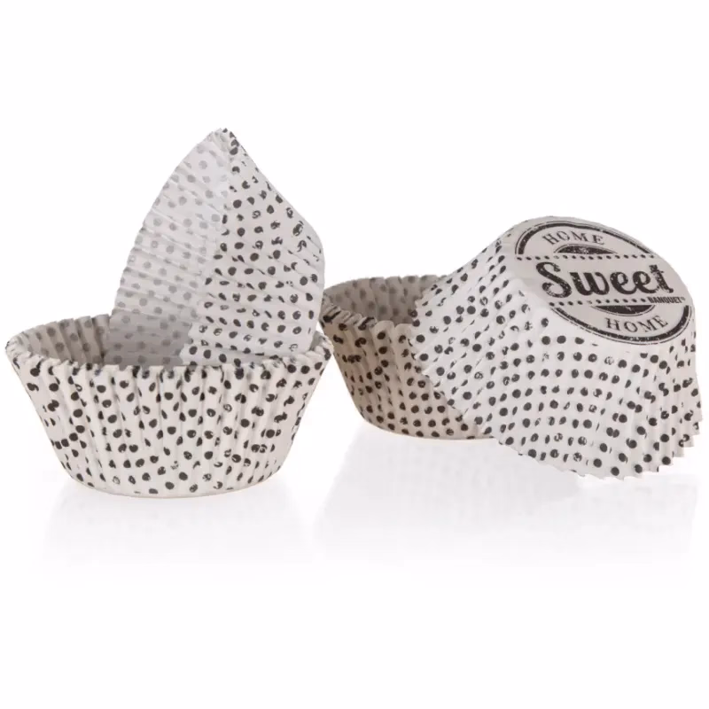 Cukrárske formičky Sweet Home 11,5 cm 60 ks