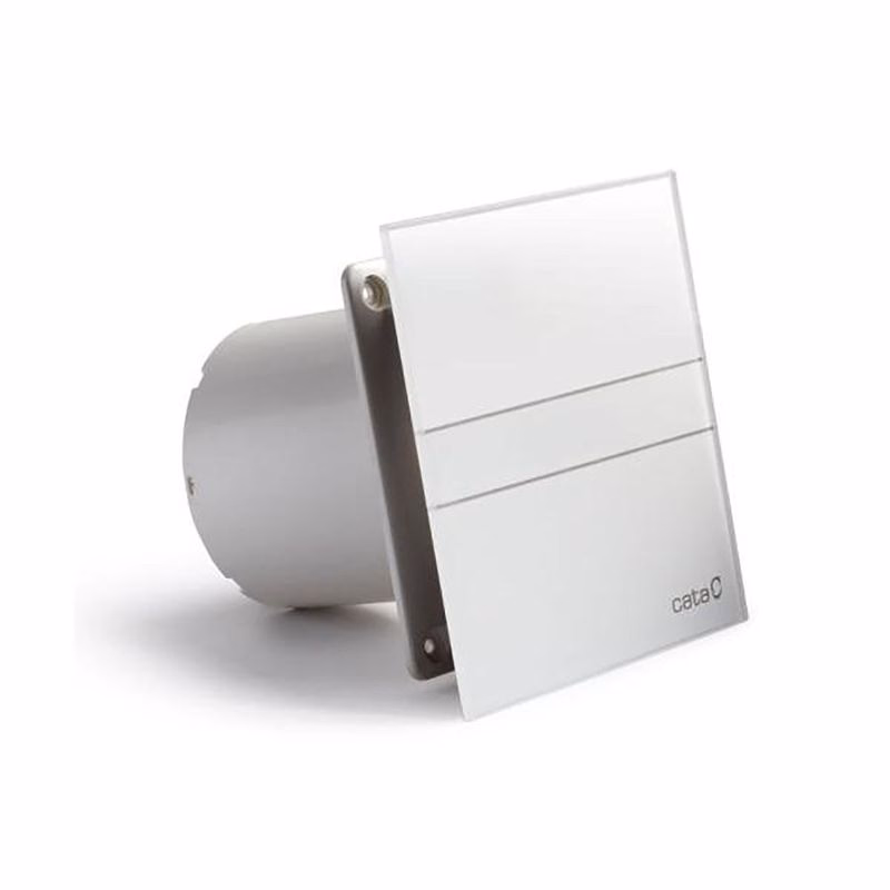CATA - E-120 GT kúpeľňový ventilátor axiálny s časovačom, 15W, potrubie 120, biela 00901100