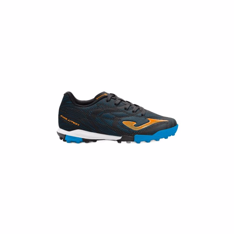 Chlapčenské futbalové kopačky turfy JOMA Evolution 2601 Jr TF black