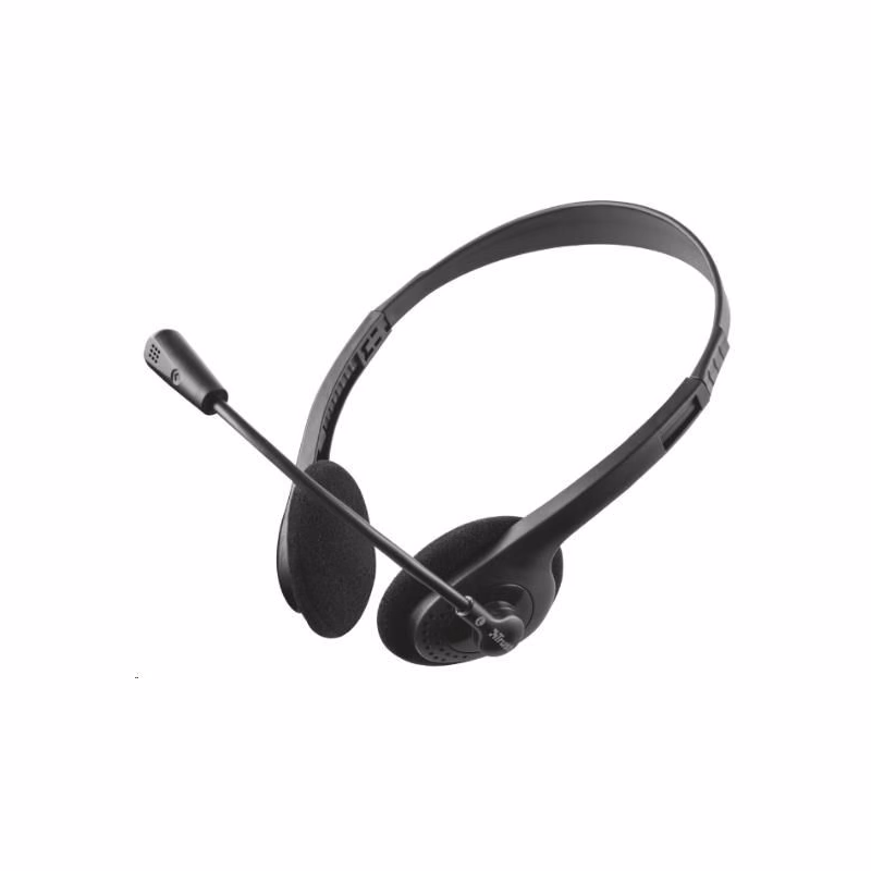 TRUST slúchadlá s mikrofónom Primo Chat Headset, pre PC/laptop