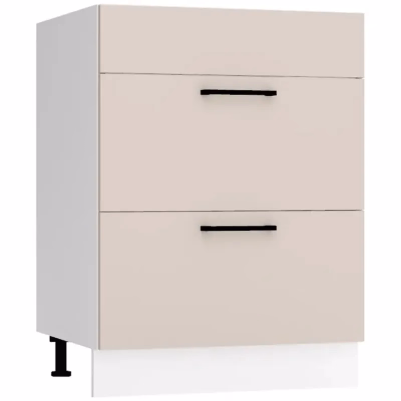 Kuchynská skrinka Max D60pc S/2 Zasl svetlobéžová