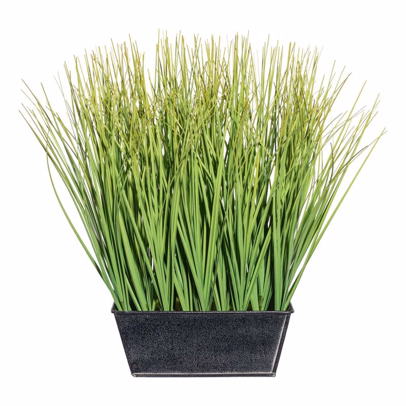 Umelá tráva v kvetináči, 30 cm