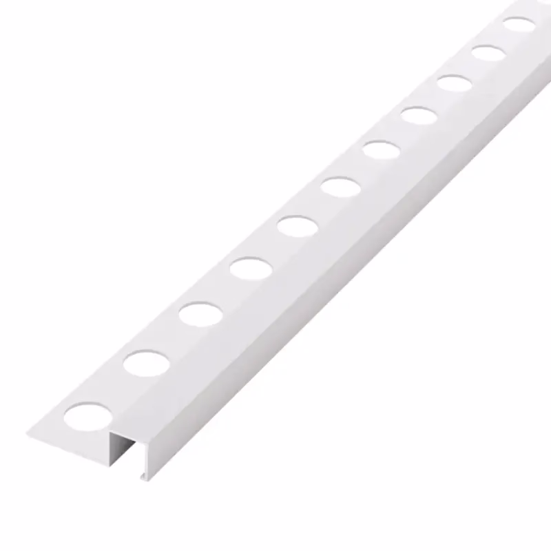 Hliníkový rohový profil biely mat 10,5 mm x 270 cm