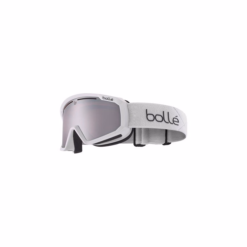 Lyžiarske okuliare BOLLE Y7 OTG-WHITE MATTE-VERMILLON GUN