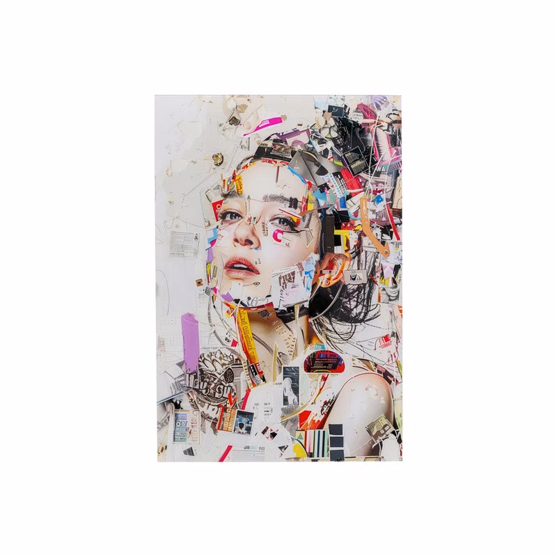 Artsy Portrait Side sklenený obraz 80x120 cm