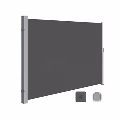 Bočná markíza Orrine 180x450 cm antracit
