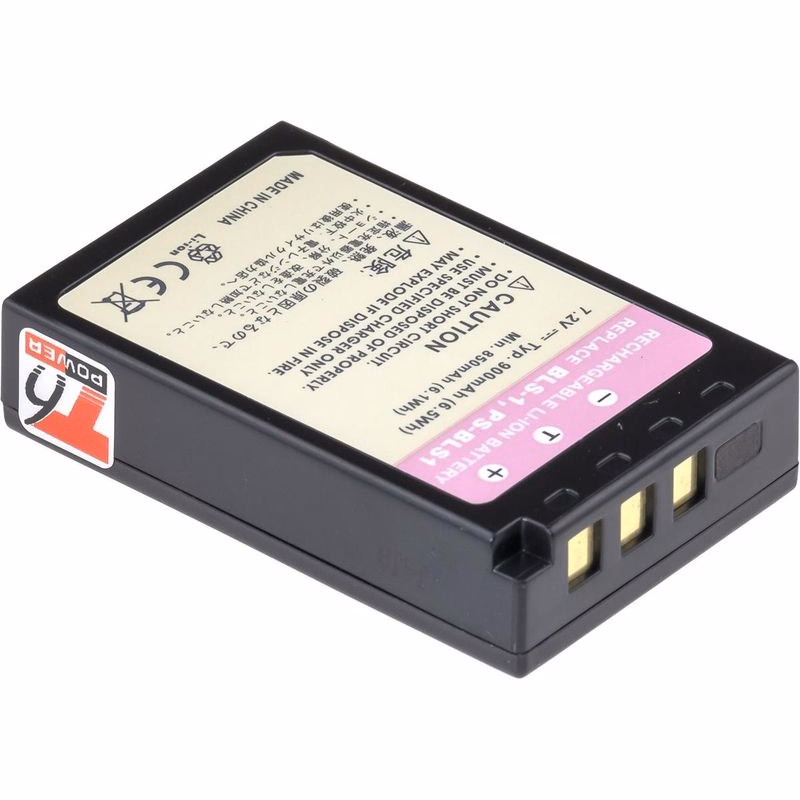 Batéria T6 power Olympus PS-BLS1, 900mAh, 6,5Wh