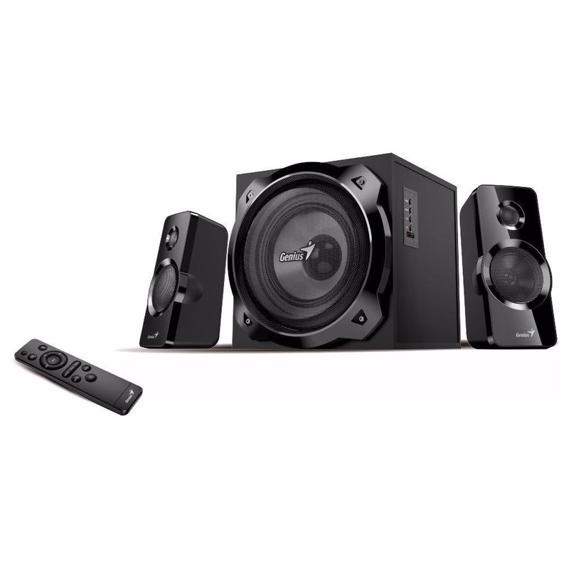 Genius SW-2.1 1850BT, Reproduktory, 2.1, 50W, Bluetooth, RCA, diaľkové ovládanie, čierne