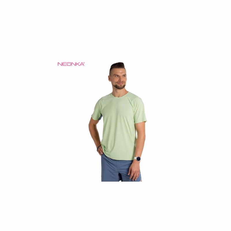 Pánske bežecké tričko s krátkym rukávom ANTA SS Tee-MEN-852125127-3-Seed Green