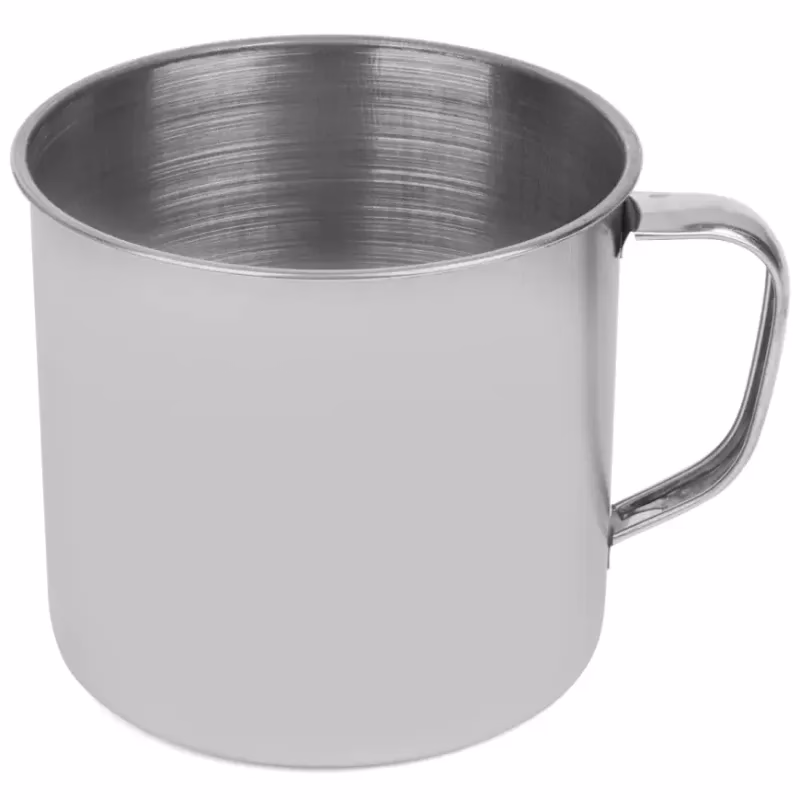 Hrnček nerezový 10 cm 500 ml