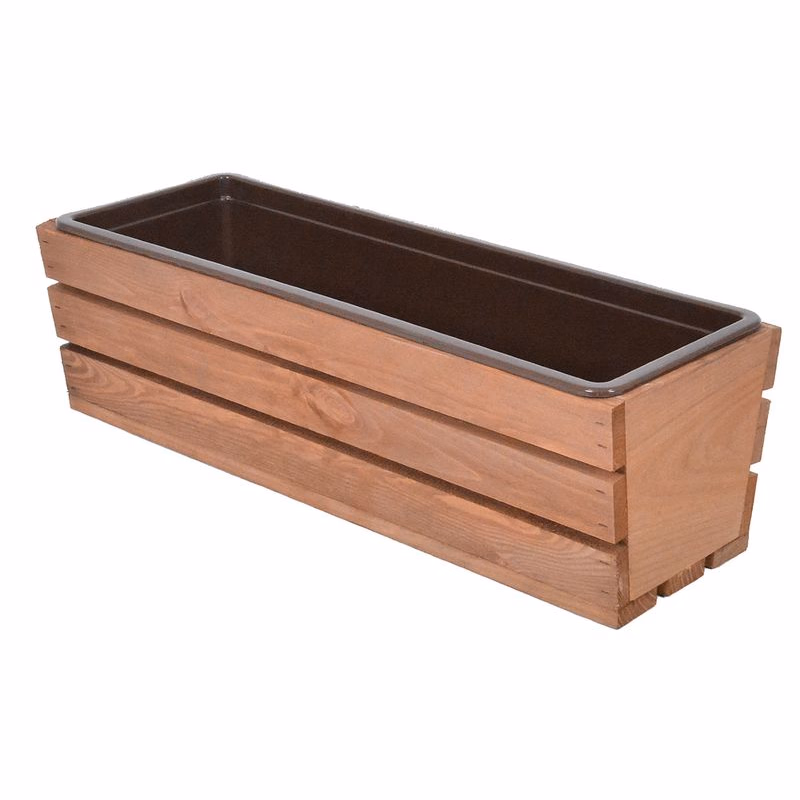 Drevený truhlík MODERN Rojaplast