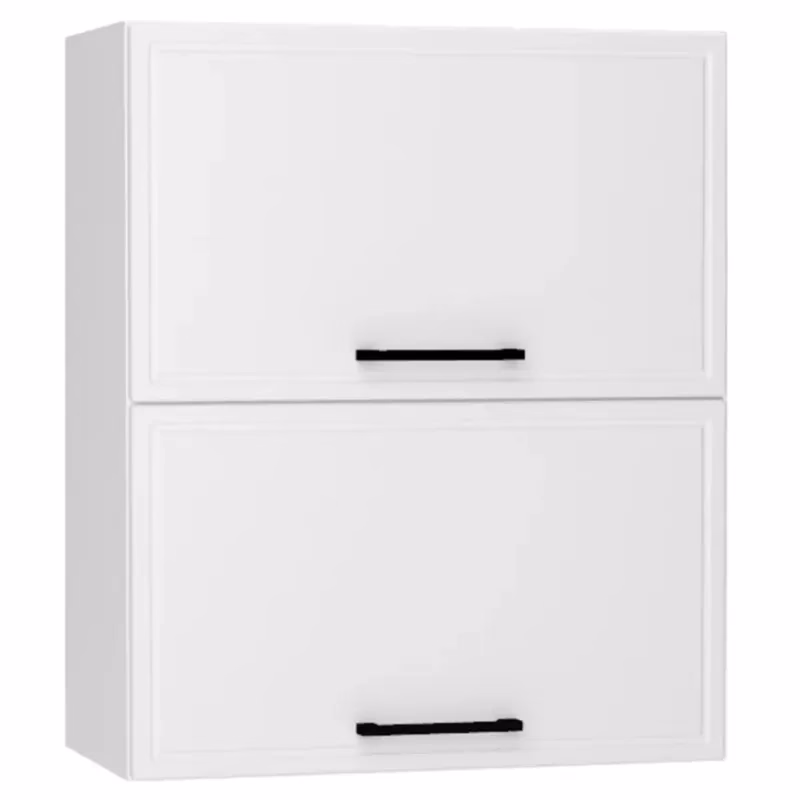 Kuchynská skrinka Emily W60grf/2 biely hrášok mat