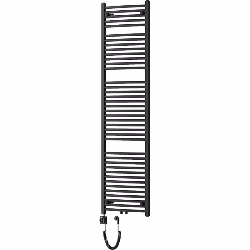 MEXEN/S - Ares radiátor + vykurovacia tyč 1800 x 500 mm, 900 W, čierna W102-1800-500-6900-70
