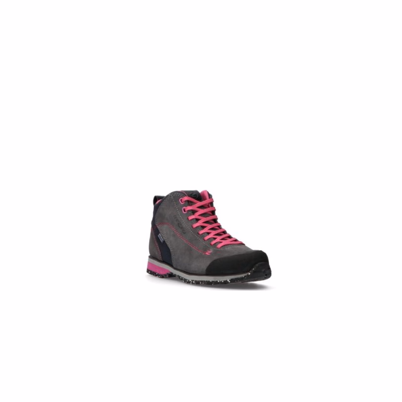 Dámska členková turistická obuv TREZETA Zeta Mid Ws Wp, Grey Fuchsia