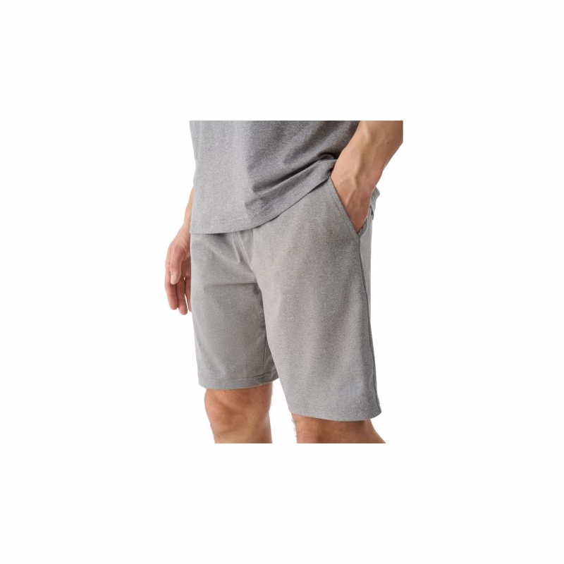 Pánske tréningové kraťasy 4F SHORTS FNK M0911-25M-GREY MELANGE