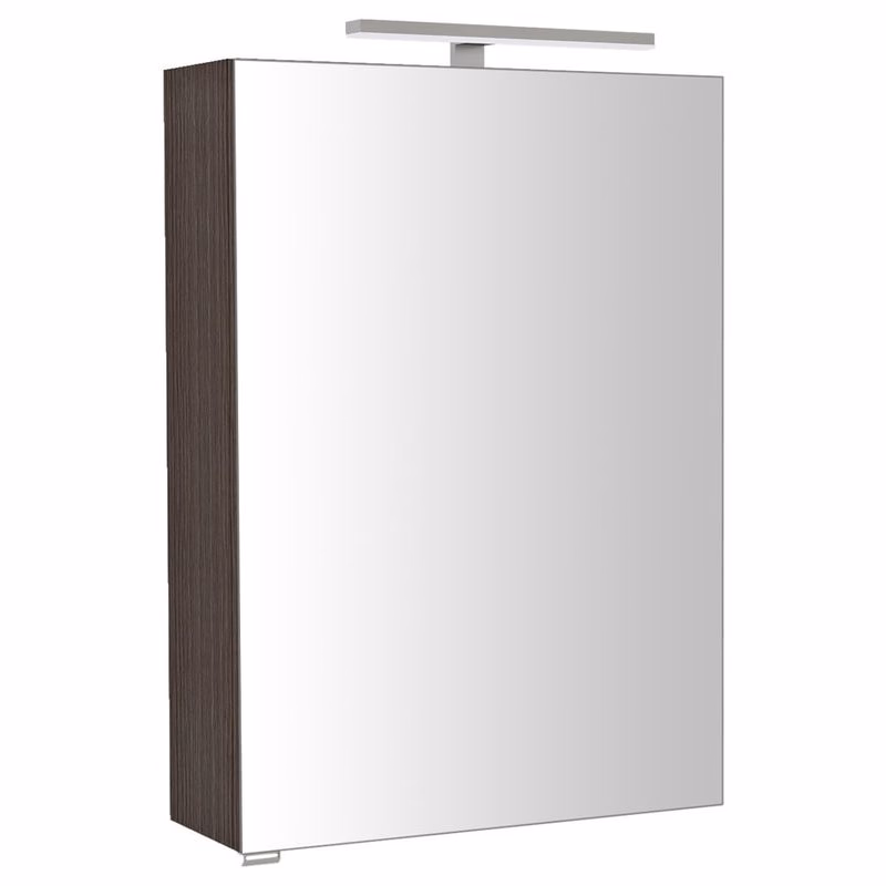 SAPHO - RIWA galérka s LED osvetlením, 50x70x17cm, borovica rustik RIW050-0016
