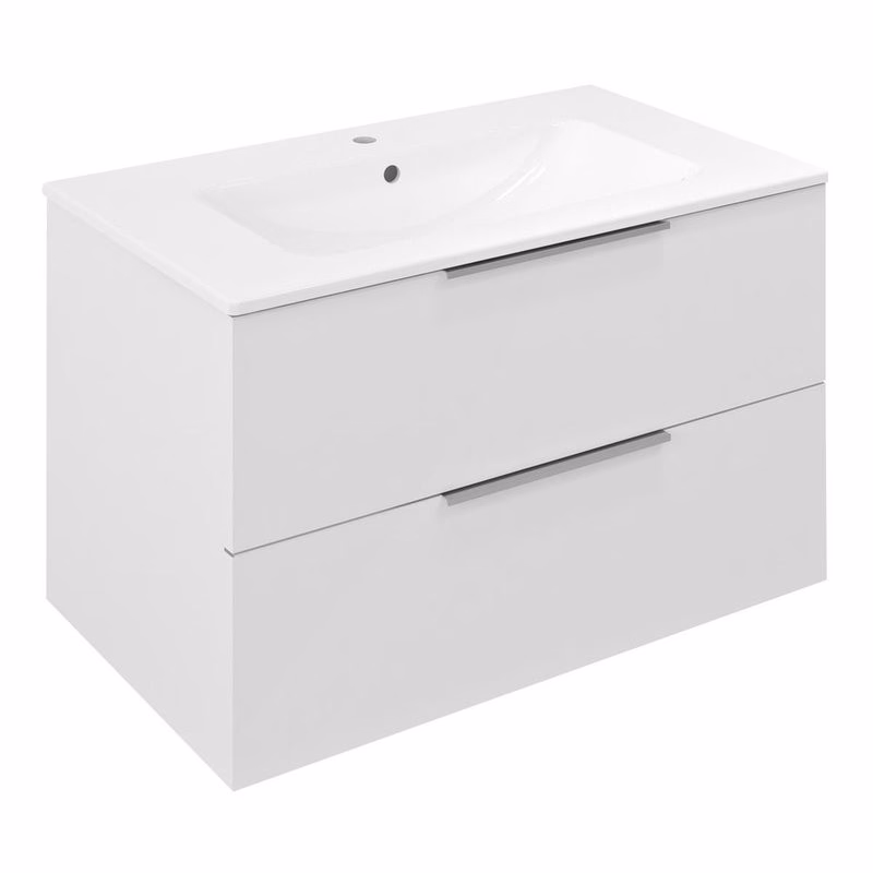 SAPHO - CIRASA umývadlová skrinka 79,8x52x46cm, biela lesk CR801-3030