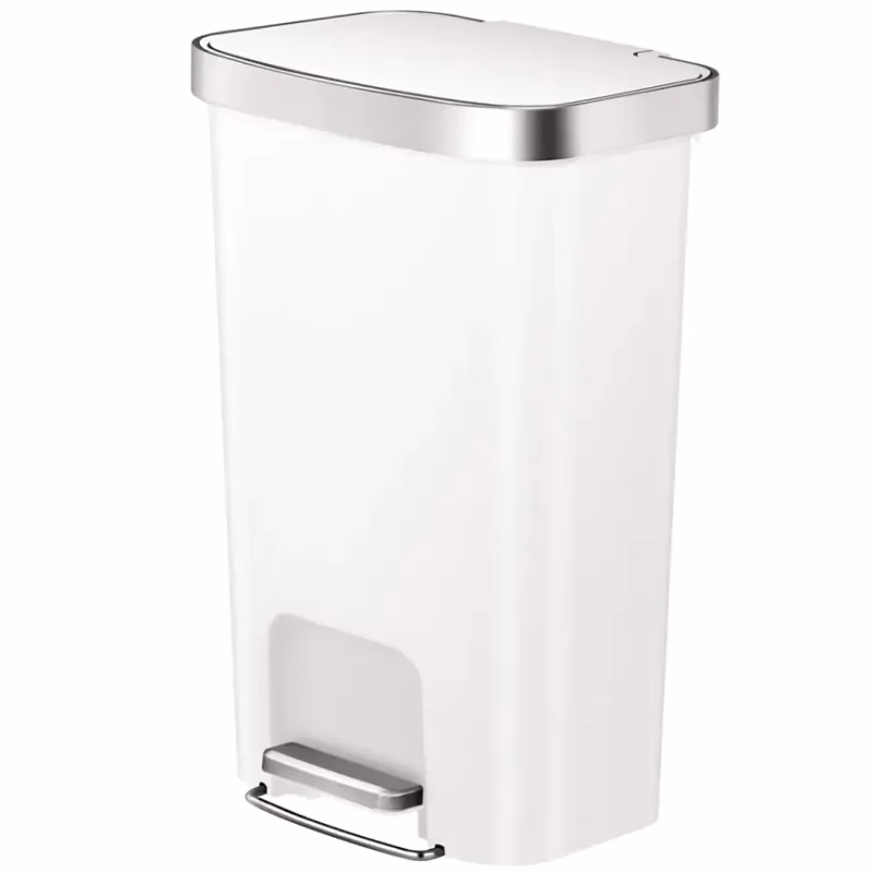 Odpadkový kôš Eko Hana 25+25l biely 625550