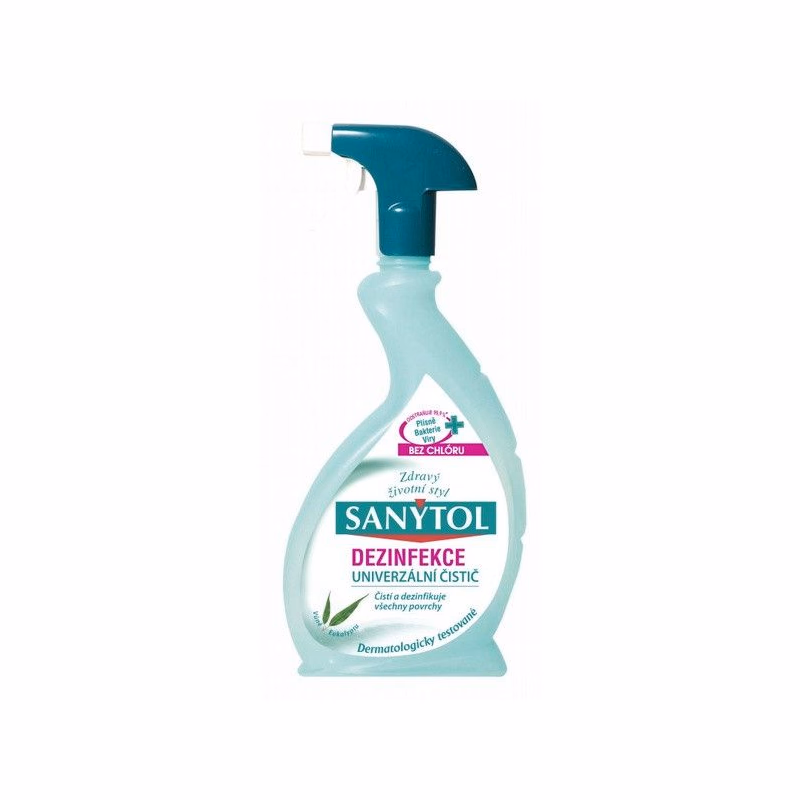 Dezinfekcia univerzal Sanytol professional sprej eukalyptus 750ml