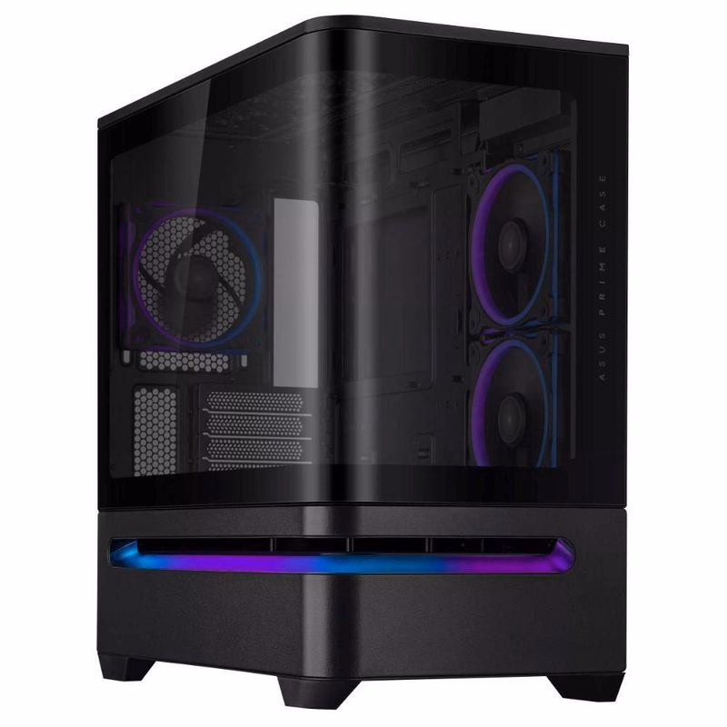 ASUS case PRIME AP202 TG ARGB FANS čierna