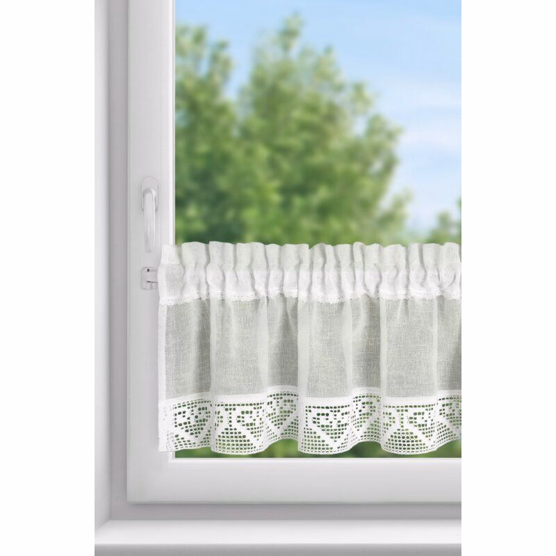 ArtFir Záclona GABI P | krémová 150 x 30 cm