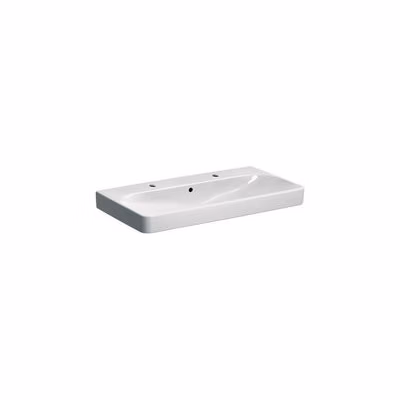 Geberit 500.252.01.1 - Závesné dvojumývadlo Smyle Square 90x48 cm keramika/biela 500.252.01.1