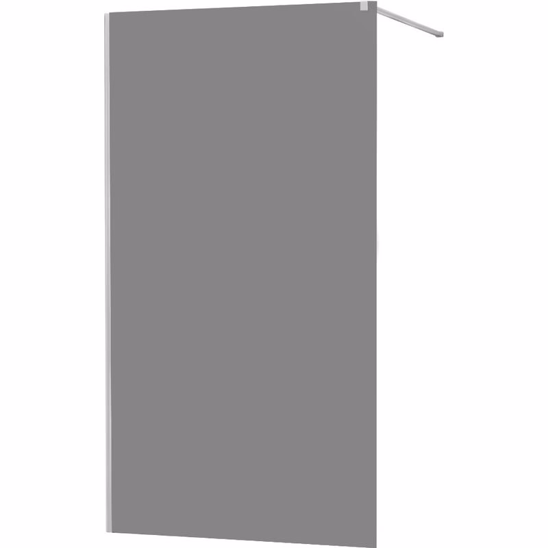 MEXEN/S - KIOTO Sprchová zástena WALK-IN 70x200 cm 8 mm, chróm, dymové sklo 800-070-101-01-40